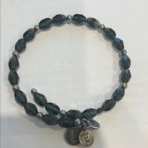 Alex & Ani blue wrap bracelet